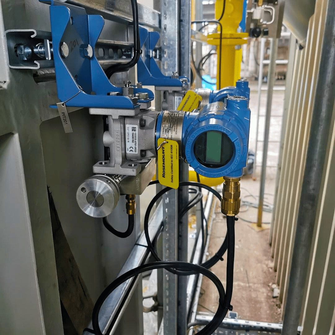 pressure transmitter install