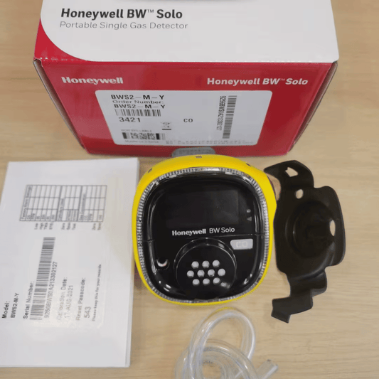 Honeywell BW Solo Lite Single Gas Detector CO O2 H2S Intrinsically Safe | IECEx ATEX Hazardous Area