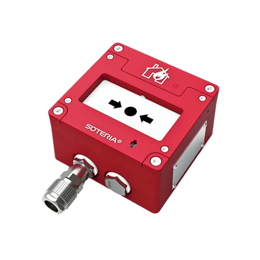 Ex Fire Alarm Break Glass Push Button Call Point IECEx ATEX Hazardous Area Zone 1,2