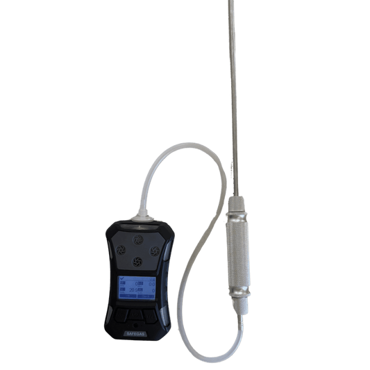 Ex Confined Space Personal Gas Detector - O2,LEL,CO,H2S Sampling Pump - IECEx ATEX Hazardous Area