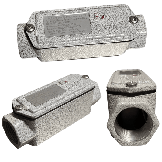 Ex Cable Bushing Pull Box - IECEx ATEX Hazardous Area Zone 1,2