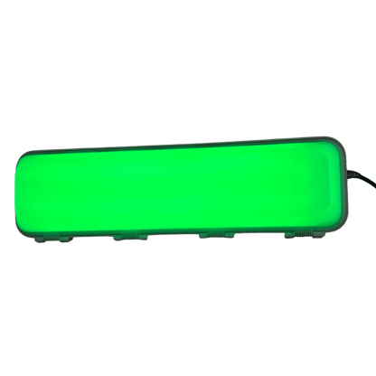 Exd Green Eye Wash Linear LED Light - IECEx ATEX Hazardous Area Zone 1,2
