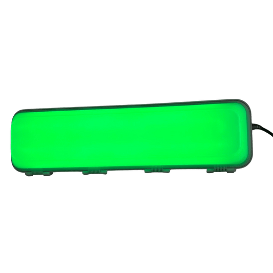 Exd Green Eye Wash Linear LED Light - IECEx ATEX Hazardous Area Zone 1,2